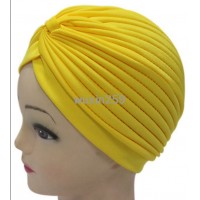 Stretchy Cotton Turban Head Wrap Band Sleep Hat Indian Caps Scarf Hat Ear Cap A1  eb-87258015